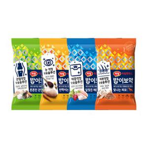 [비밀코드] 하림펫푸드 밥이보약 DOG 샘플 4종(관절+눈+체중+피모)