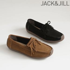 잭앤질 소가죽 리본태슬 로퍼(JC5520)