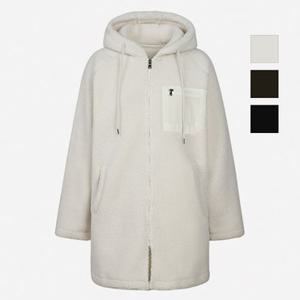 [뱅뱅] 공용 후드 플리스 롱 집업점퍼 (NUI506)