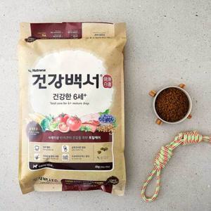 뉴트리나 건강백서 건강한 6세이상 6kg 강아지 사료 강아지 사료