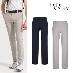 홀릭앤플레이 남성 스판 심플 골프바지-HB2MPT003