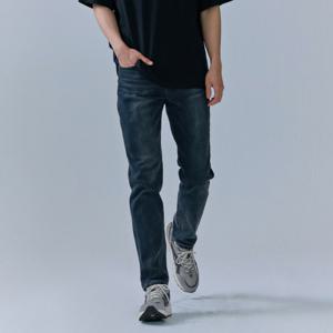 [체이스컬트][본사]남성 D톤 히든밴딩 테이퍼드 데님 팬츠-CERK2