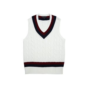 BB_코튼 케이블 테니스 베스트 (아이보리) (BBWVMM7303BDF)