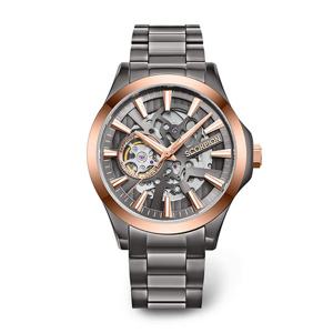 스콜피온 42mm 스켈레톤 오토매틱 메탈워치 SP3375M-GRG