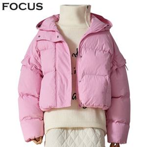 [포커스]소매탈부착 웰론패딩_FW3K7JP0375