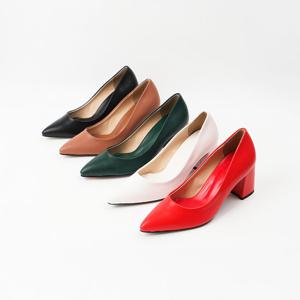 [신난다슈]여성 펌프스 구두 힐 7cm 5종 여자 스틸레토힐 통굽 미들힐 데일리 PRM237504