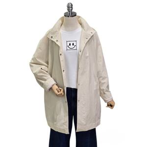 [포커스]레이크 뒷 트임 베이직 바바리 트렌치 코트 (FS4B4CT4020)