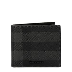 [로로모다] 버버리 체크 레더 남성 반지갑 / 8070273