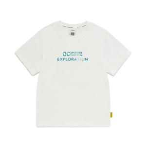 [내셔널지오그래픽키즈] K242UTS950 동물 그래픽 반팔티-2 WHITE2