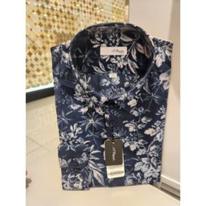 듀퐁셔츠 일반핏긴팔 SE4SM11LS131SNY 프린트 경량셔츠 2024신상품