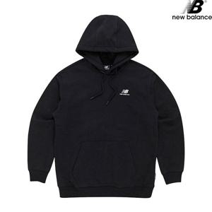 뉴발란스 NBN0C21013-BK 에센셜 스몰로고 공용 후드티 긴팔티