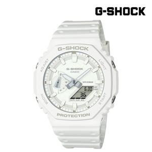 [지샥]지얄오크 GA-2100-7A7DR MAIN 올화이트 팔각베젤 남녀공용 패션시계