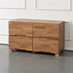 (착불)로쏘가구 쿠미스 2단 와이드 서랍장 900