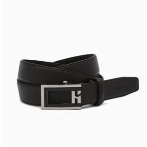 [헤지스ACC] 블랙 H장식 자동벨트 HJBE4F775BK