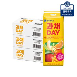 연세우유 과채데이 옐로우 190ml 72팩