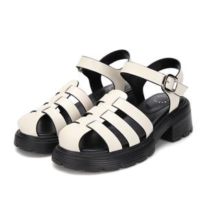 [바바라(슈즈)]초경량 청키굽 글레디에이터 샌들 BBH467IV