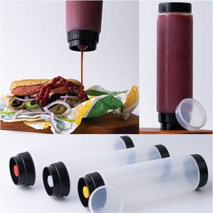 WALLPO 거꾸로 소스통 710ml 굵은소스용