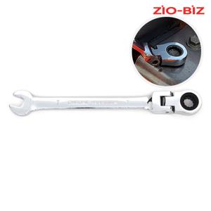 플렉시블 기어렌치 7mm/육각 볼트 오픈 스패너 깔깔이 라쳇렌치