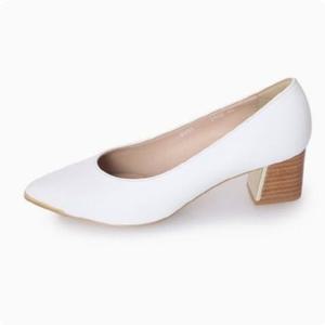 여성 펌프스 정장 구두  (굽 5CM) 718045A_C-1123 화이트