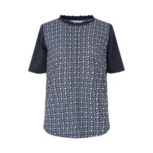 [크로커다일레이디] 여성 넥라인 포인트 단도 프린트 티셔츠_CLDMTS130