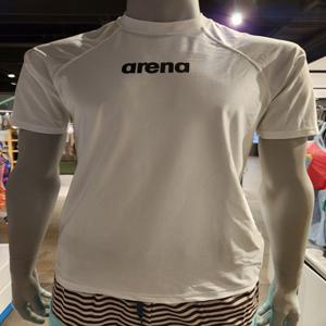 [아레나]남성 레저 반팔레시가드 A4BM1RR44WHT-IDG