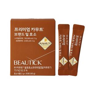 [지앤씨][BEAUTICK]프리미엄 카무트 브랜드 밀 효소(30포)