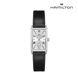 [해밀턴]H11221750 아메리칸 클래식 아드모어 쿼츠 여성시계 블랙 가죽 스트랩
