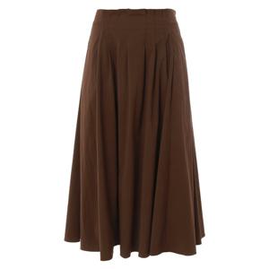 [에이비에프지]반밴딩 핀턱A라인롱스커트 APY3HS33I