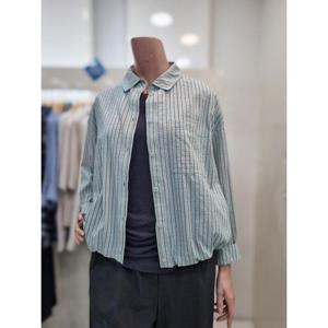 올앤선드리 세이브존06 스트라이프셔츠BL A4F8B422