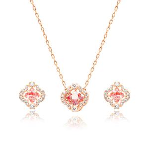[스와로브스키 SWAROVSKI] 5516488 여성 목걸이 귀걸이 세트