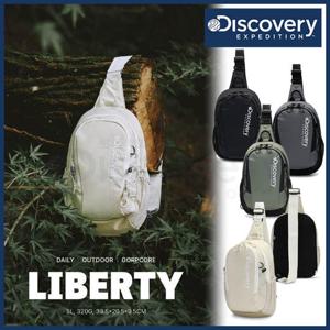 디스커버리 24년 신상/할인 남성/여성/공용 리버티라지슬링백/아웃도어/고프코어가방 DXSG1514N