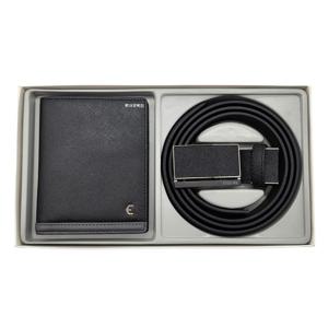 [에스콰이아]24 신상 남성 가죽 지갑 벨트 세트 상품 EODSSB353BK