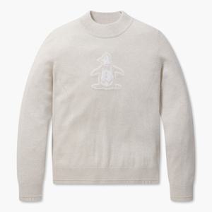 [먼싱웨어][40%OFF] 여성 토드앤던컨 캐시미어 스웨터 라이트베이지(MP322LSW92)