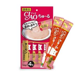 이나바 챠오츄르 연어n닭가슴살 4개입 SC-146