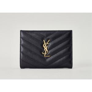 [생 로랑]668287BOW011000(2단 지퍼지갑_금장)