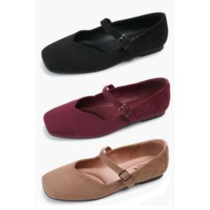 [베어파우]ORLA 여성 메리제인 플랫 K2861QC-W 3종 택1