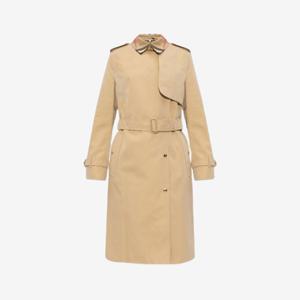 버버리 코튼 트렌치 코트 허니 여성 8076363
