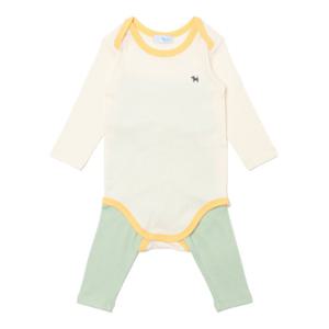 [블루독베이비]모달골지SET바디수트 44A70-676-03