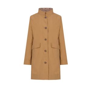 [크로커다일 레이디]로고안감 프린트 홑겹 하프 코트 CLDSCT104