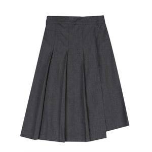 [코데즈컴바인] 뒷밴딩 플리츠 언발스커트 (CJC-SK502W8)