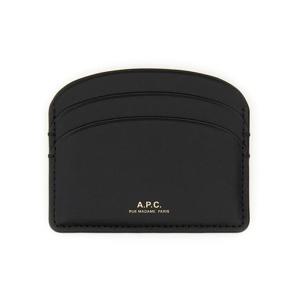 아페쎄 여성 블랙 카드 지갑 PXAWVF63270_LZZ