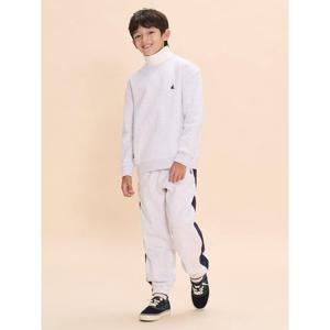 [30%OFF][빈폴키즈]톤온톤 목폴라 기모 스웨트 3세트 라이트 그레이 (BI4941U072)