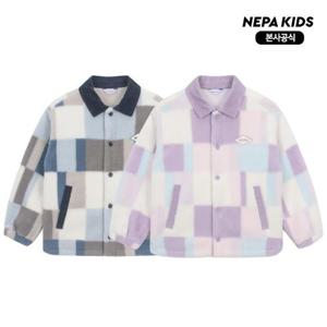 [네파키즈/택가159,000] KKF6102 패터닉 플리스 자켓 본사직영