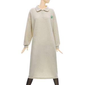 [FOCUS] 자수포인트카라루즈핏기모원피스 PBBF4W1OP3071