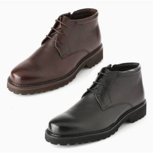 [엘칸토(남성화)]남성쿠션 쳐카 하이탑 앵클부츠 LCMA21U44C 블랙/브라운