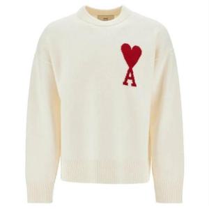 (명품) 아미 울 니트 맨투맨 Ami BFUKS006