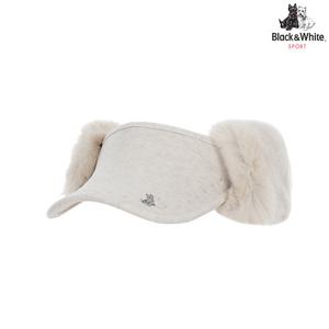 [블랙앤화이트] 여성 이어머프 바이저 8714LXAS_BEIGE
