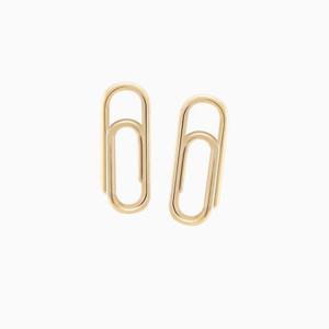 (10K 골드) 미니 클립 귀걸이