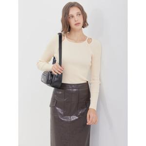 [뷰어] 여성 나시 레이어드 니트 ZNKPO908_CR