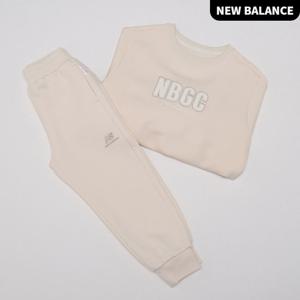 뉴발란스키즈 NBgC 샤이니 배색 상하의세트 NK9YD4804G-39